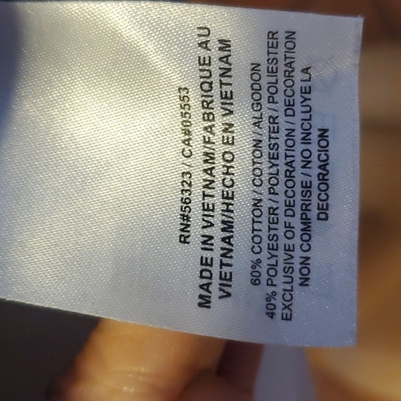 Nike Women's M Detroit Tigers Baseball 3/4 Sleeve top - Picture 5 of 6